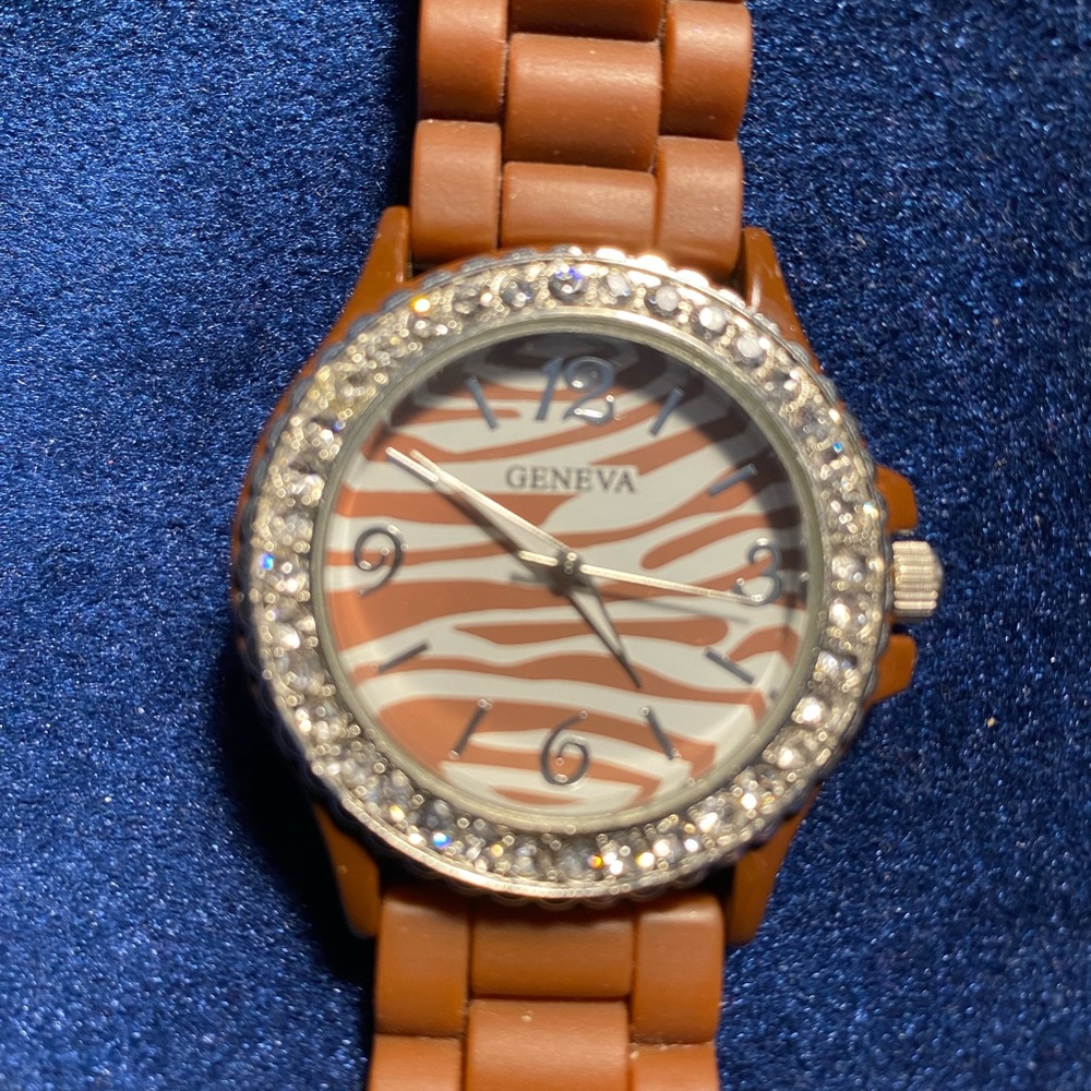 Women’s - Geneva Watch, Model # 5573Z, Brown